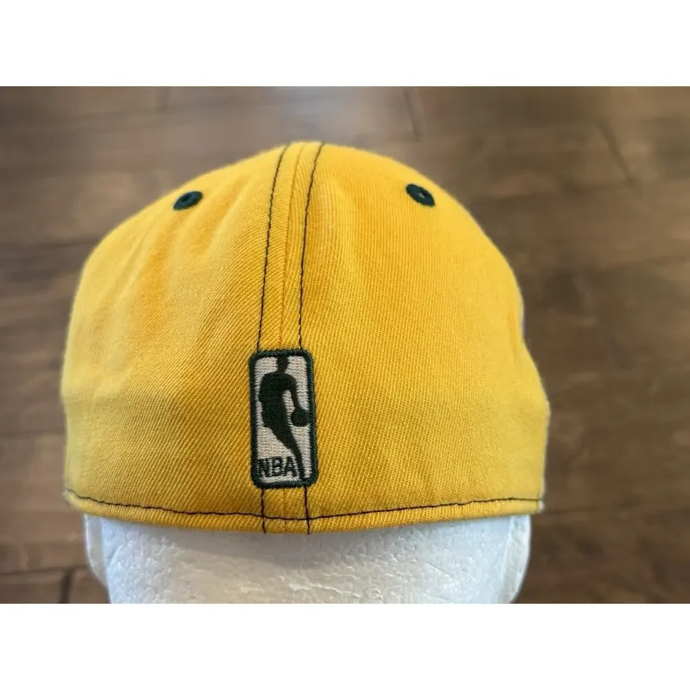 Vintage Y2K Adidas Mens NBA Seattle Sonics Supersonics Wool Fitted Hat OSFA Cap